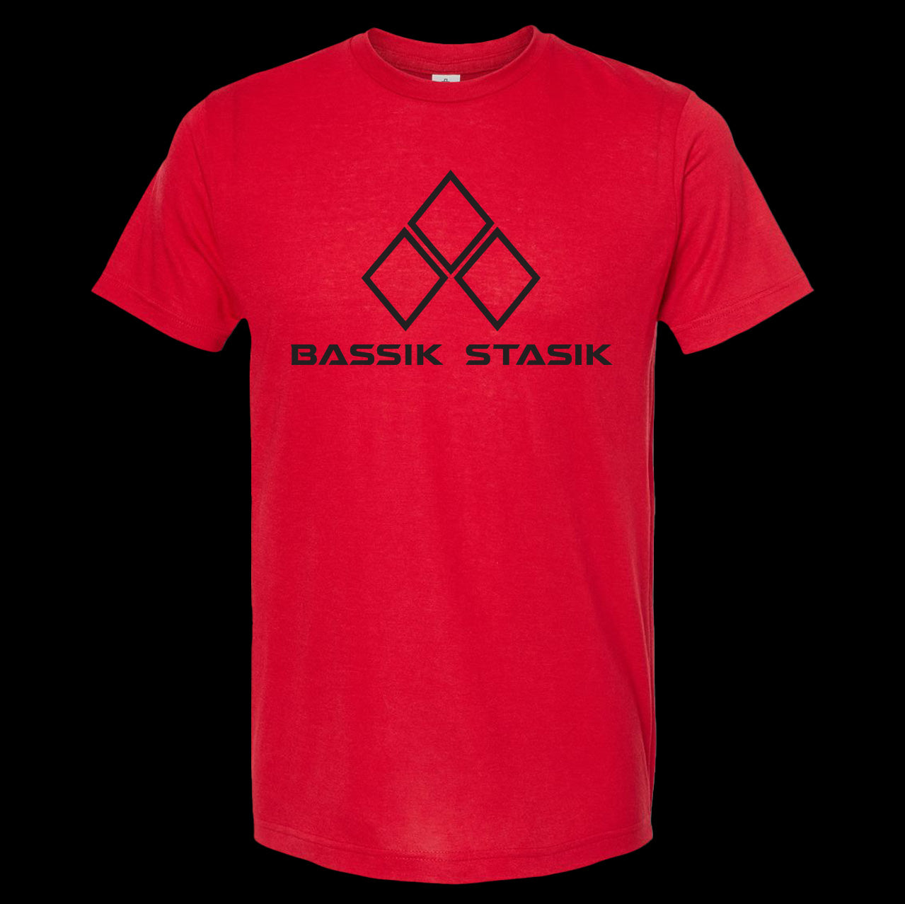 Bassik Three Tri Tee Red